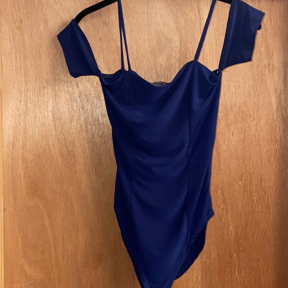 Joyce Leslie Tops - Navy blue bodysuit